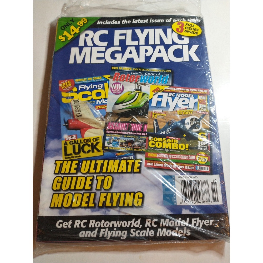 RC Flying Megapack 3 Magazine Set RC Model Flyer Flying Scale Models Rotorworld